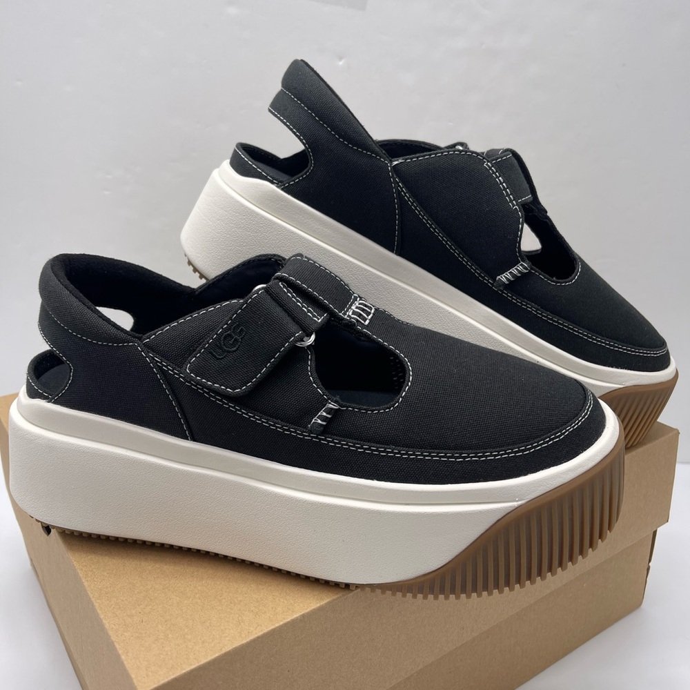 UGG
W / 1167500
W EZ-DUZZIT T-STRAP Ez-Duzzit Platform T-Strap Sneaker Black - Picture 7 of 16